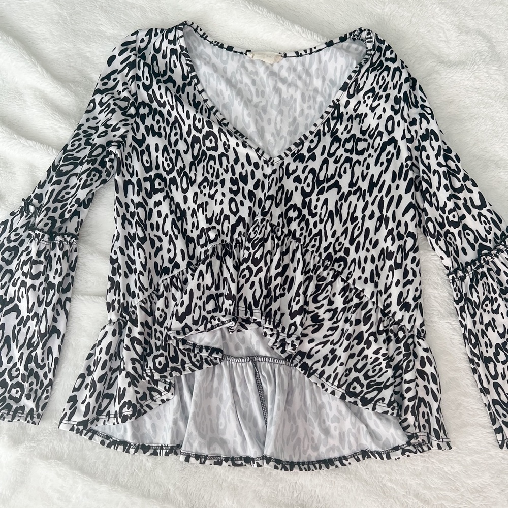 SOLD Altar’d State Leopard Top